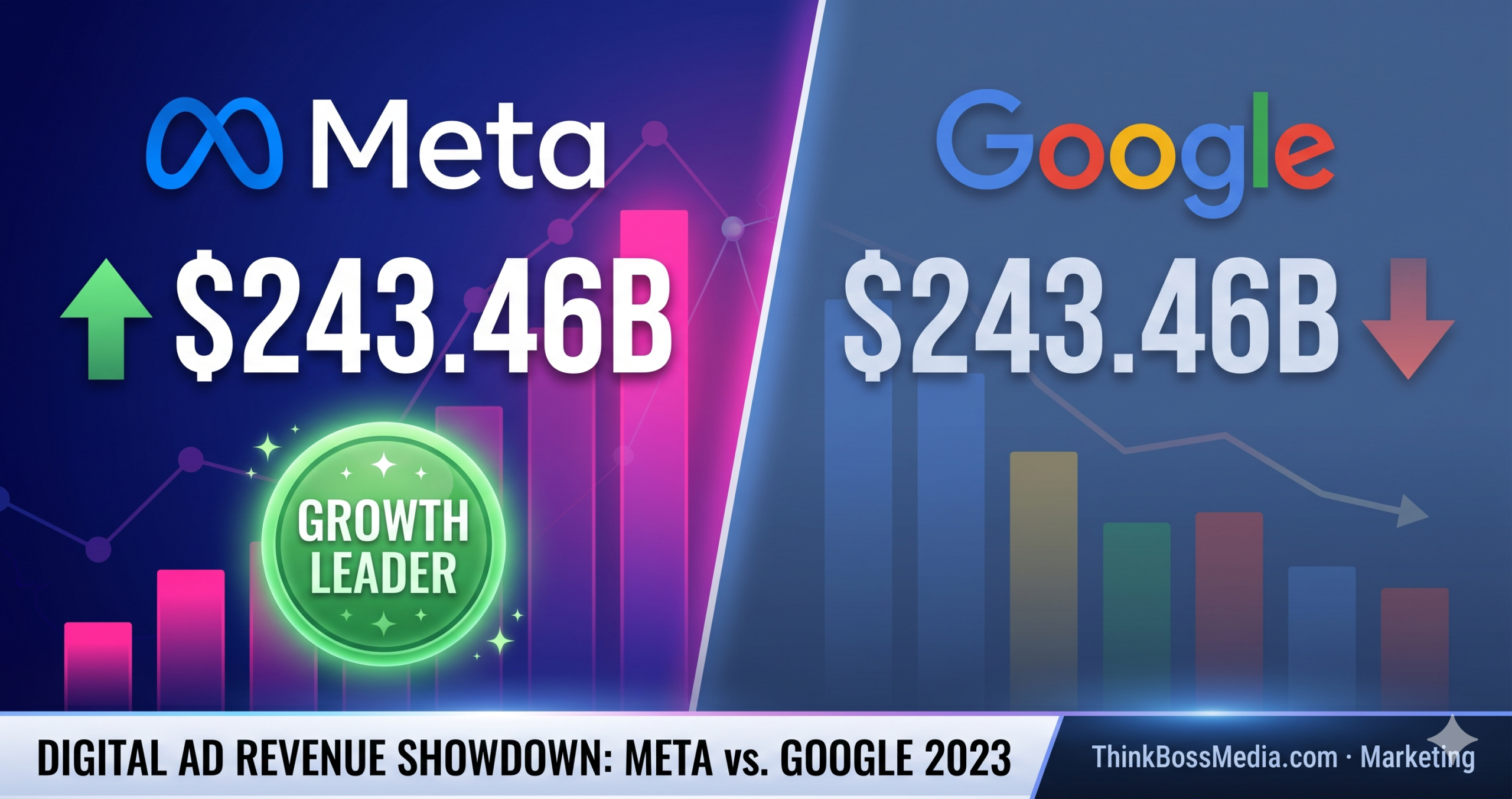 Meta Overtakes Google in Digital Ad Revenue In 2026
